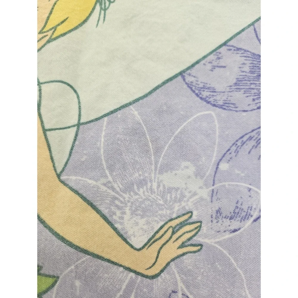 Vintage Disney Tinkerbell Cooking Apron Purple Tinker Bell Tink Baking